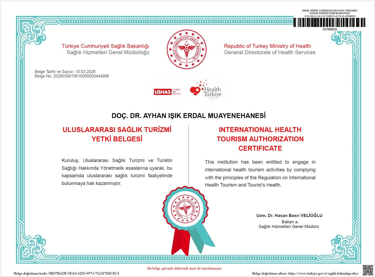 Ministry of Health International Health Tourism Authorization